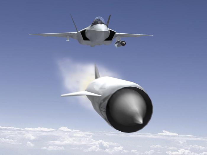 hypersonické rakety Rusko a USA