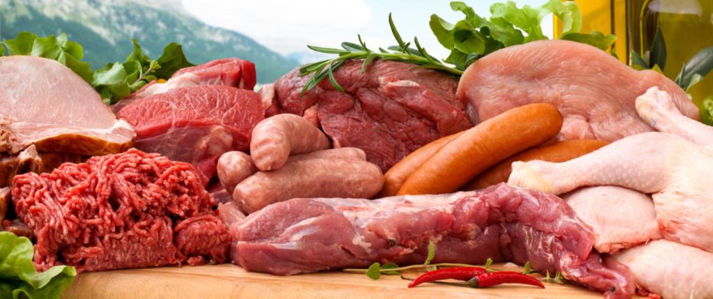 mesnih proizvoda na prehrambenoj prehrani
