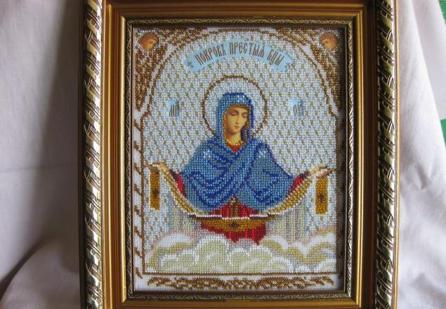 Historia ikony wstawiennictwa Najświętszej Maryi Panny
