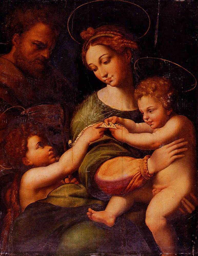 Sacra famiglia nella pittura europea