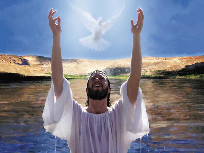 Icona battesimo di dio