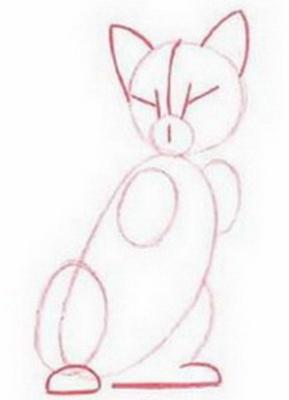come disegnare un gattino con una matita