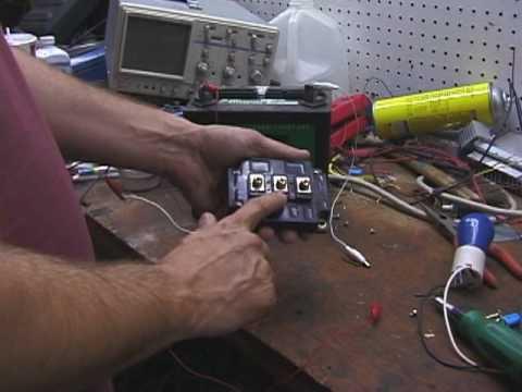 kako preveriti igbt tranzistor