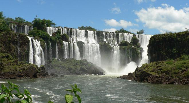 slapovi iguasu v Braziliji