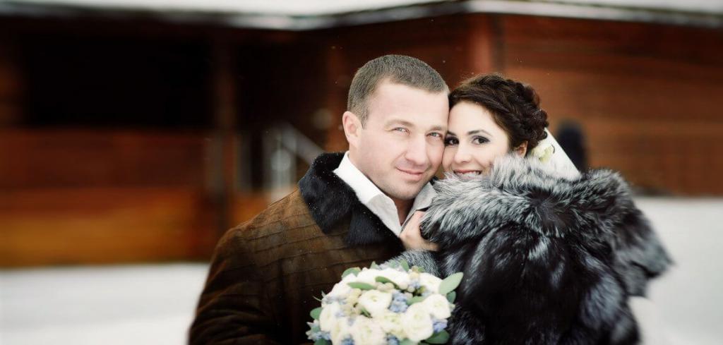 Ilya Khoroshilov con la sua prima moglie