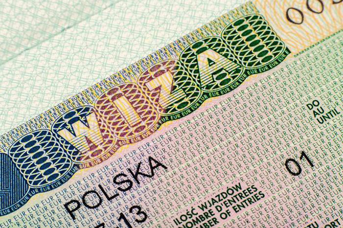 prvi vizum za nakupovanje na Poljskem