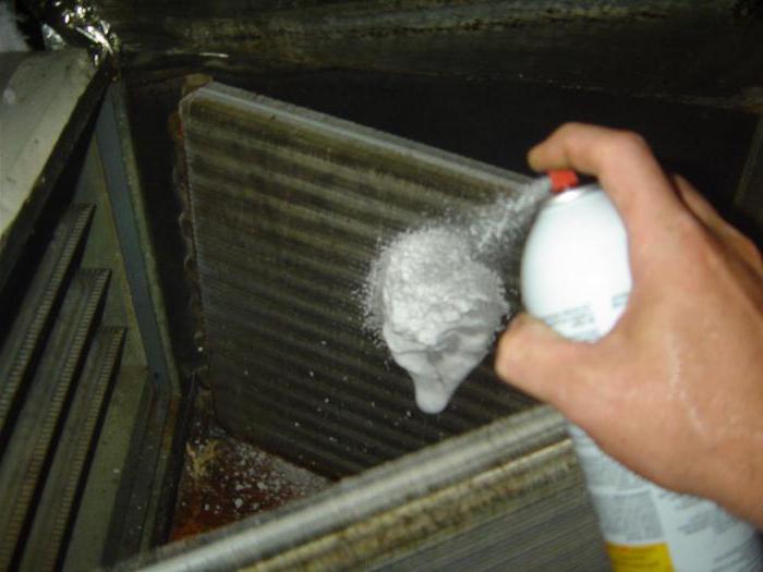 čištění vnitřní jednotky klimatizace
