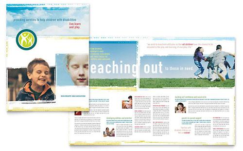 Brožury o řeči terapeuti pro rodiče v mateřské škole