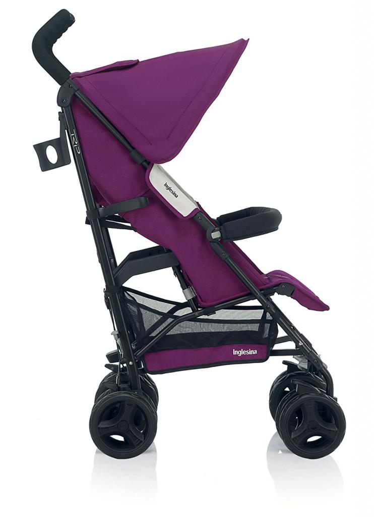 Wózek dla dziewcząt fioletowy