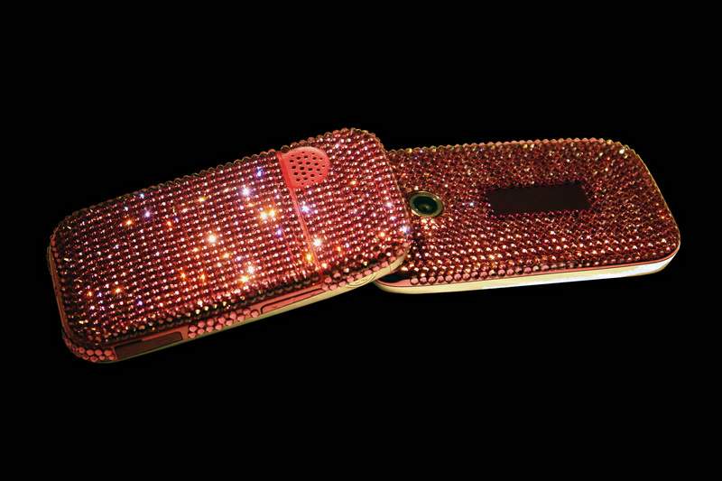 Swarovski Crystal Inlaid Smartphone