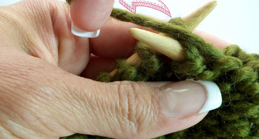 jak robić na drutach pętelki