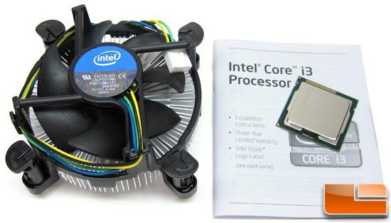 Dane techniczne procesora Intel Core i3