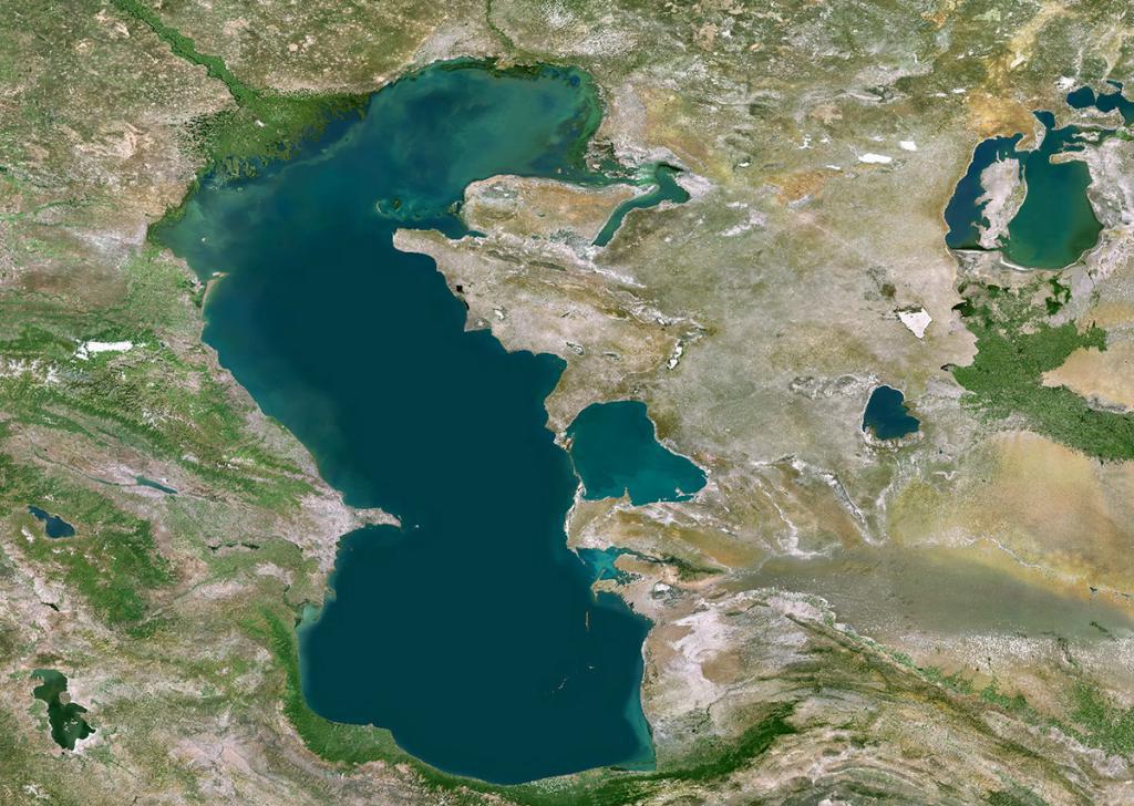Hloubka Kaspického moře