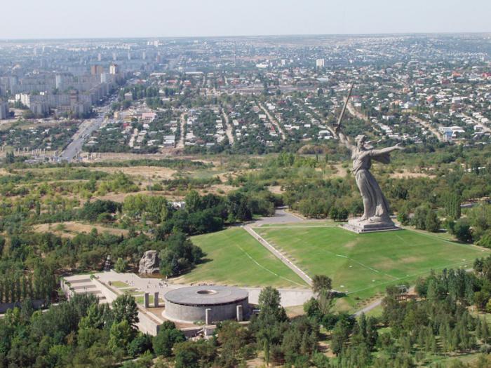 punti panoramici di Volgograd