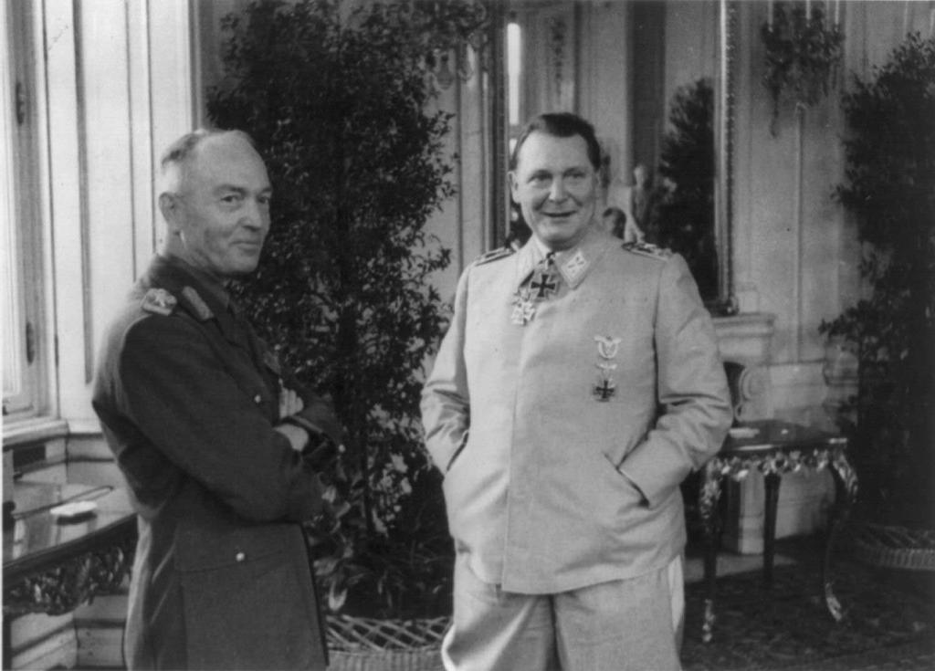 Ion Antonescu a Hermann Goering.