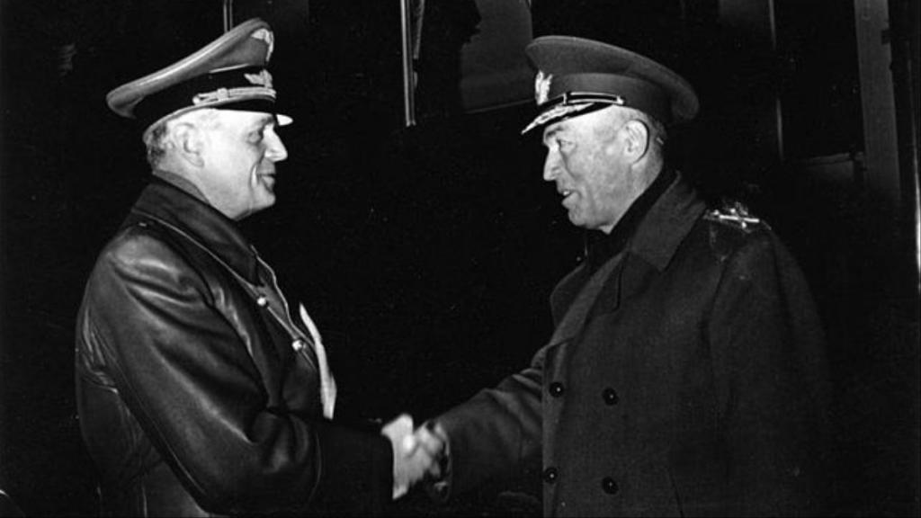 Ion Antonescu a Rudolf von Ribbentrop.