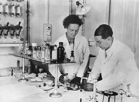Irene a Frederic Joliot-Curie