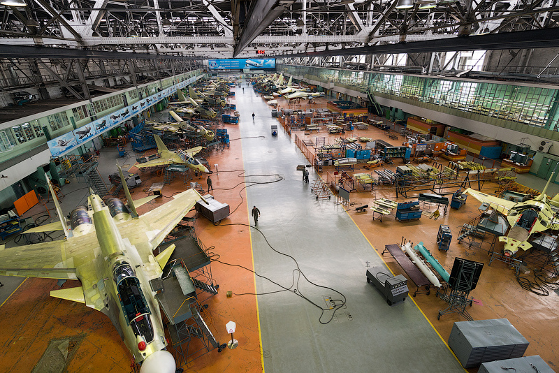 Авиационен завод в Иркутск