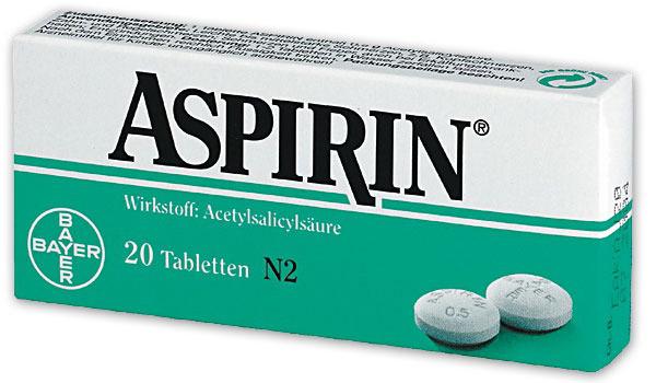 l'acido acetilsalicilico è l'aspirina