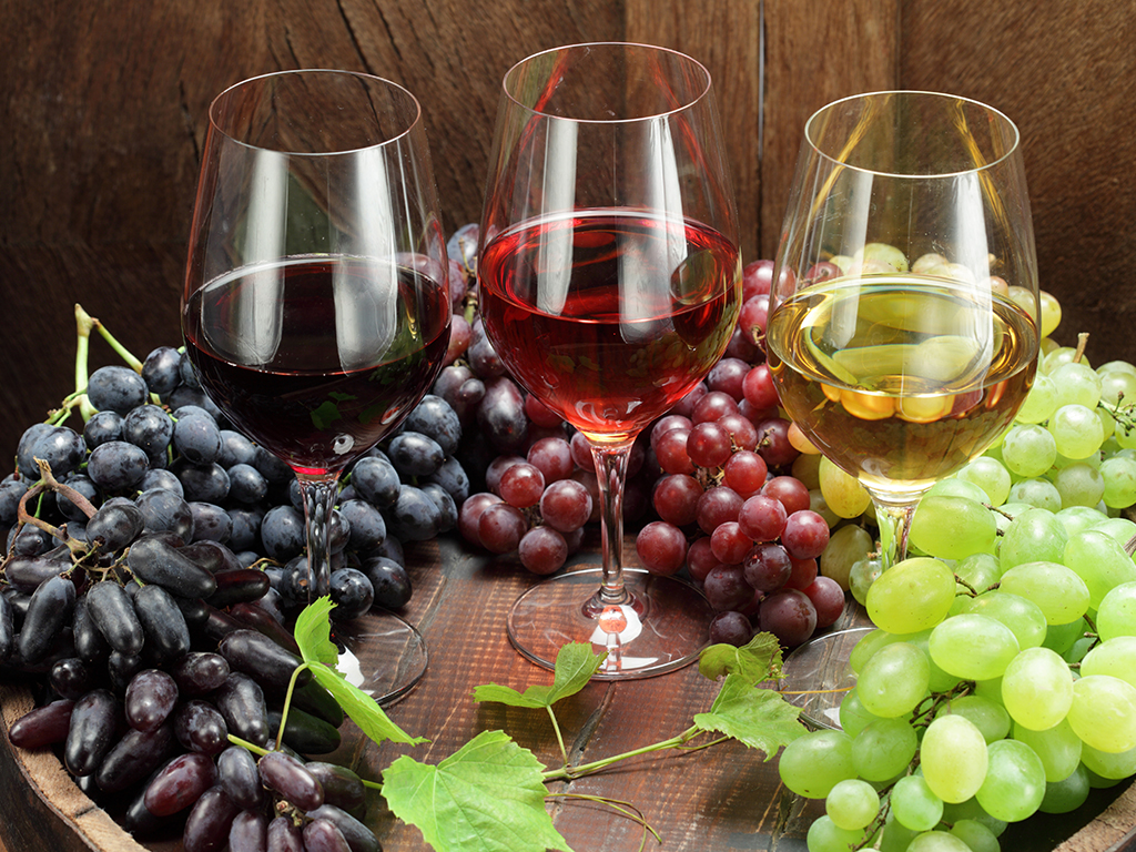 Uva nella vinificazione industriale