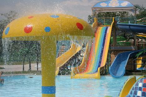 Ekvator u Aquaparku Krasnodar
