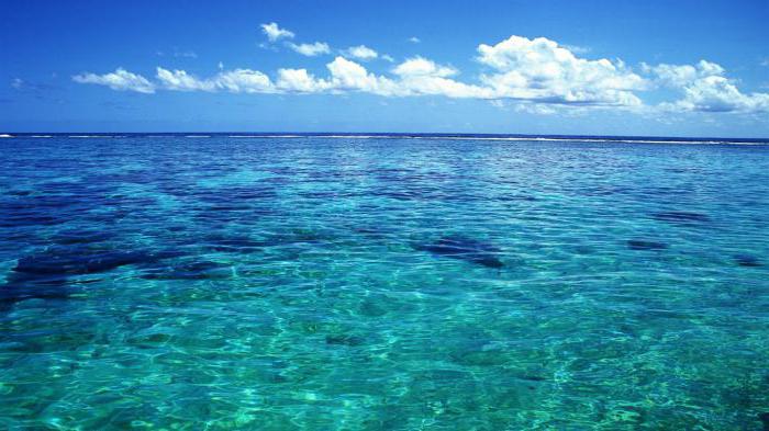 najmanjše in plitvo morje na svetu