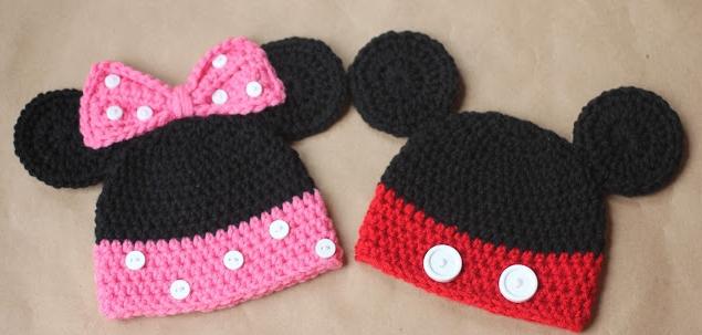pleteni klobuki za novorojenčke
