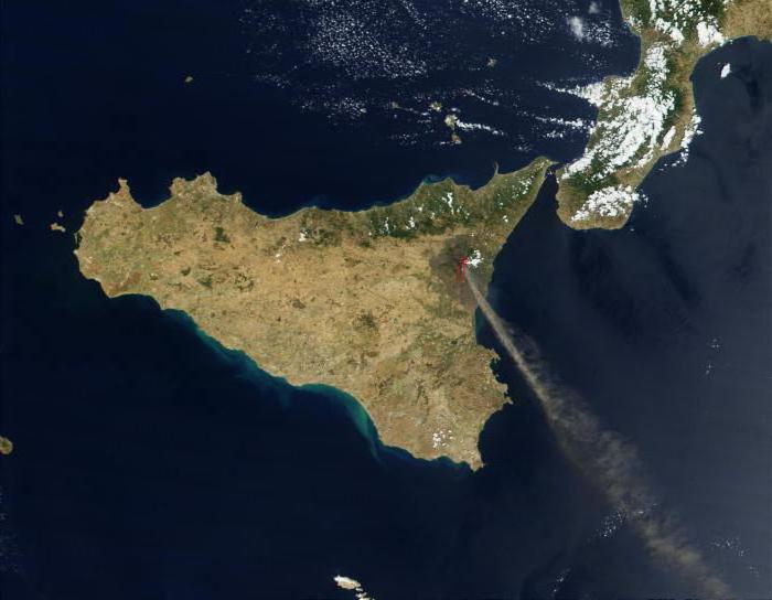ostrov sicílie