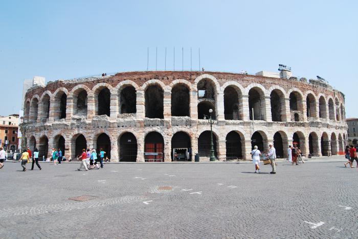 Itálie Verona atrakce