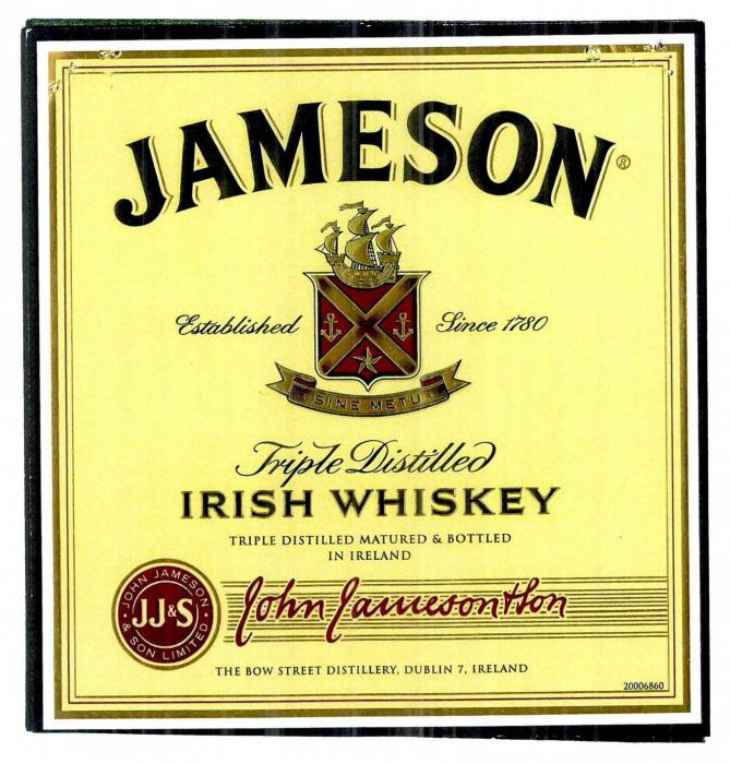 jameson whisky 1l