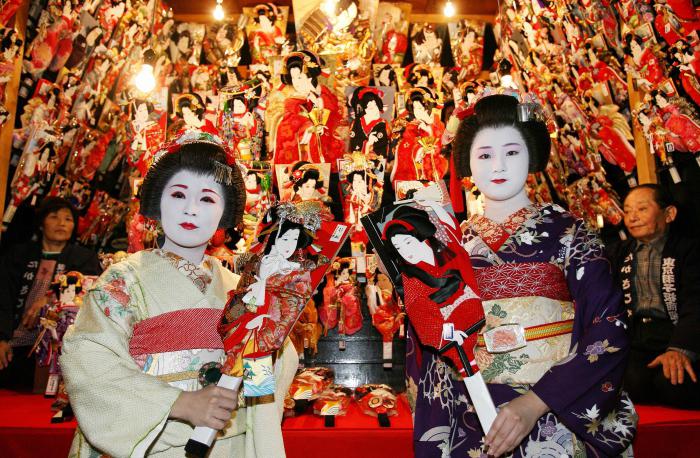 staré tradice Japonska