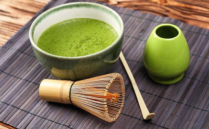 Japonský zelený čaj matcha