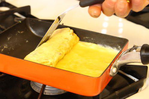 japonská omeleta recept