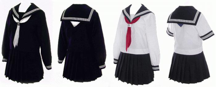 японска училищна униформа