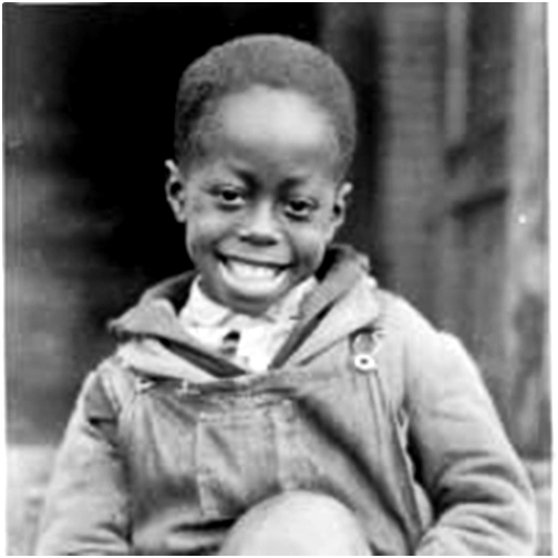 Louis Armstrong durante l'infanzia