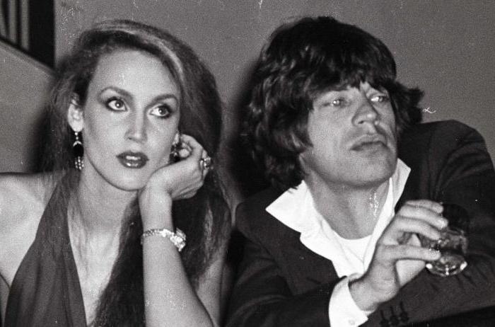 Jerry Hall i Mic Jagger
