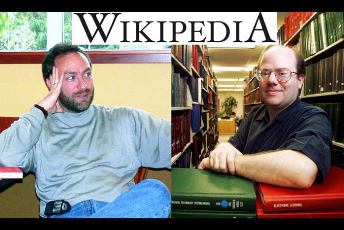 основател на Уикипедия
