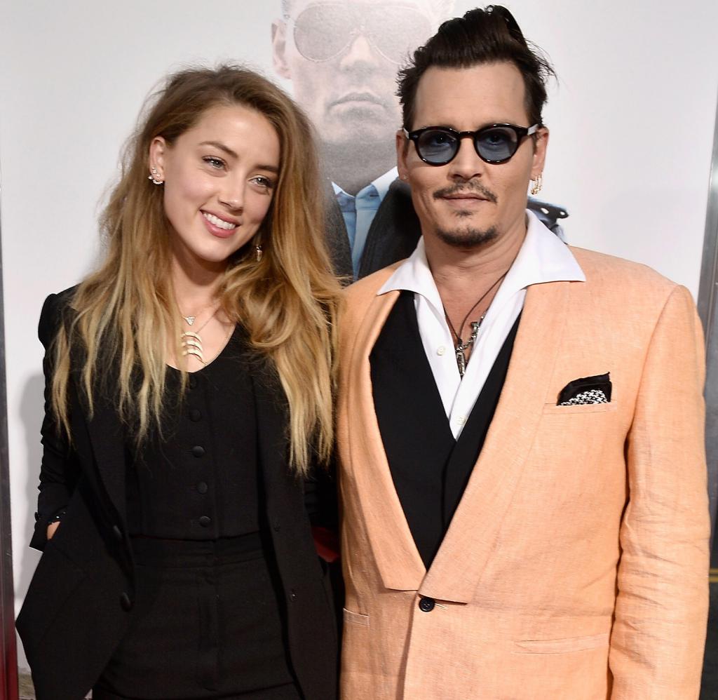 Amber Heard in Johnny Depp