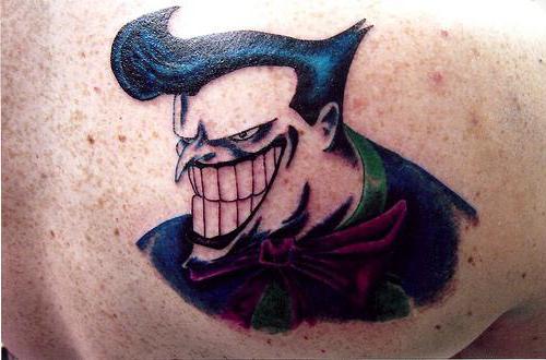 joker tetování
