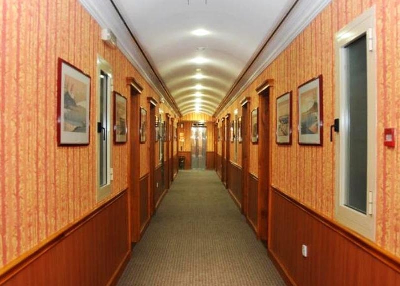 hotelový koridor