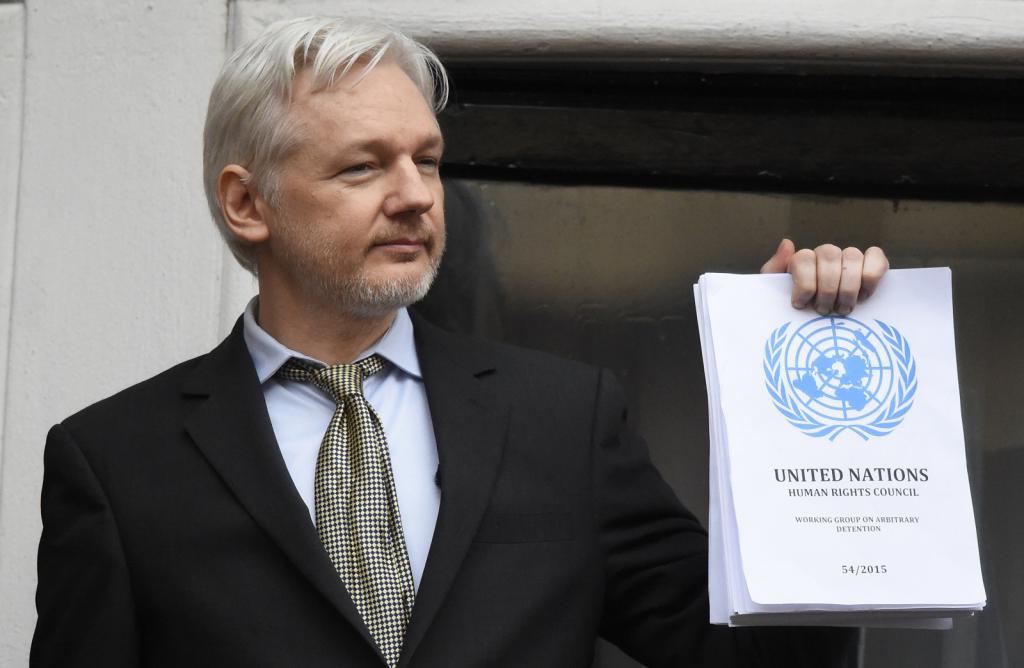 zakladatel webu WikiLeaks