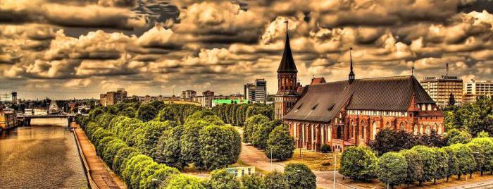 Podnebje v Kaliningradu