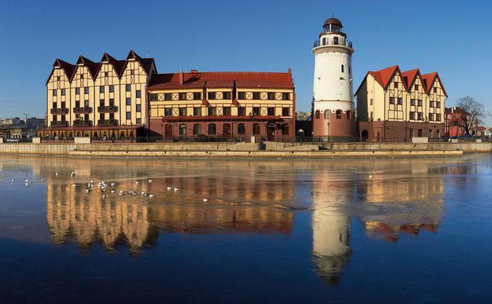 Kaliningrad atrakce rybí vesnice