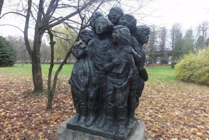Parco delle sculture del museo a Kaliningrad