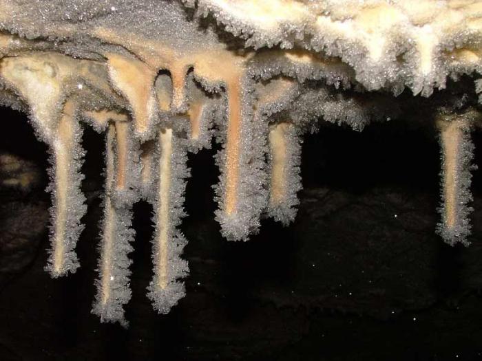 Kapova jeskyně v Uralu