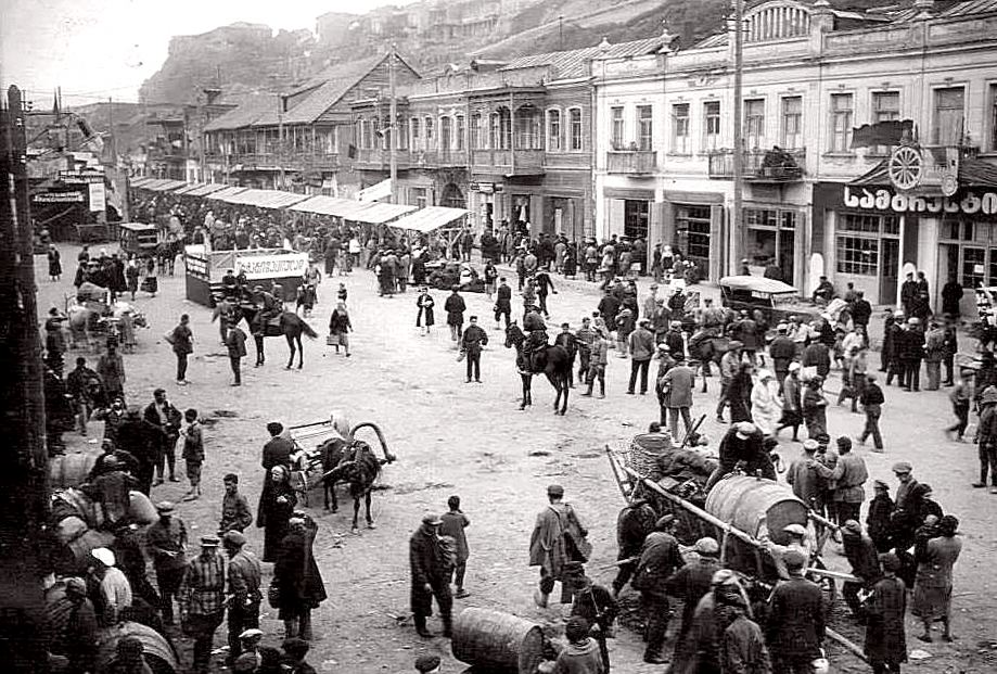 Sovětský Tiflis ve třicátých letech minulého století