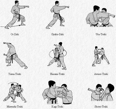 osnovne tehnike karateja