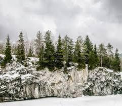 gdje je mramorni kanjon u Kareliji