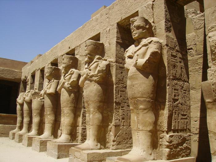 drevni egipatski hramski kompleksi