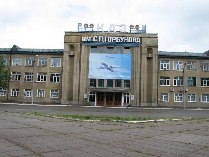 Kazan Aviation Plant prende il nome da SP Gorbunov
